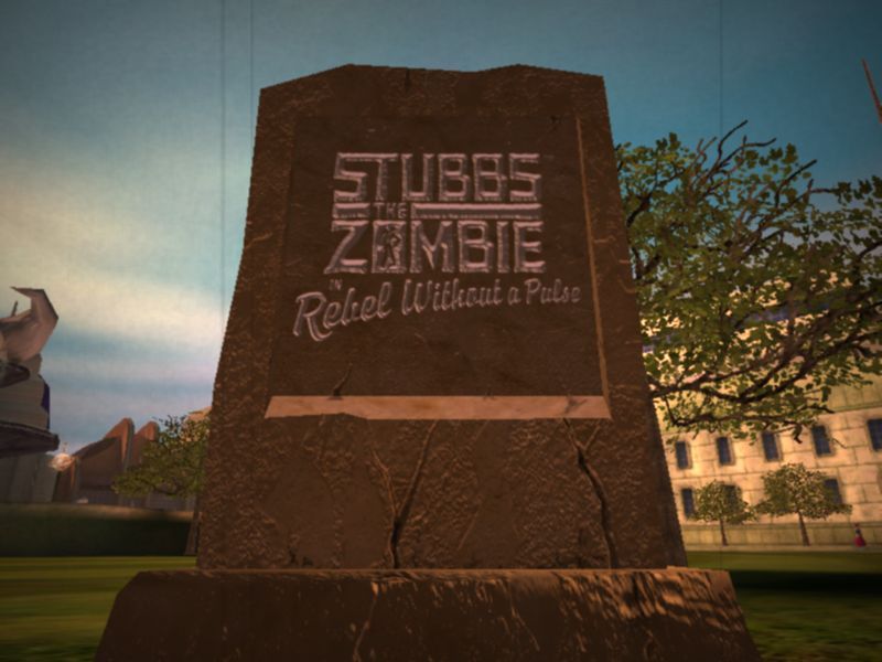 Stubbs the Zombie in Rebel Without a Pulse screenshot 4 for Xbox